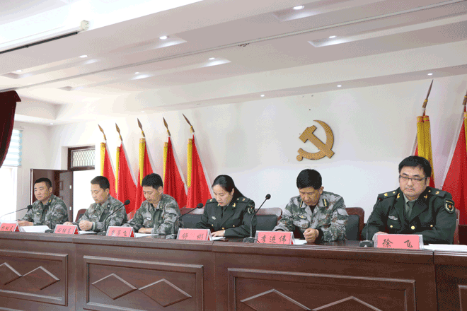镇党委副书记、民兵营副教导员舒彬讲话.gif